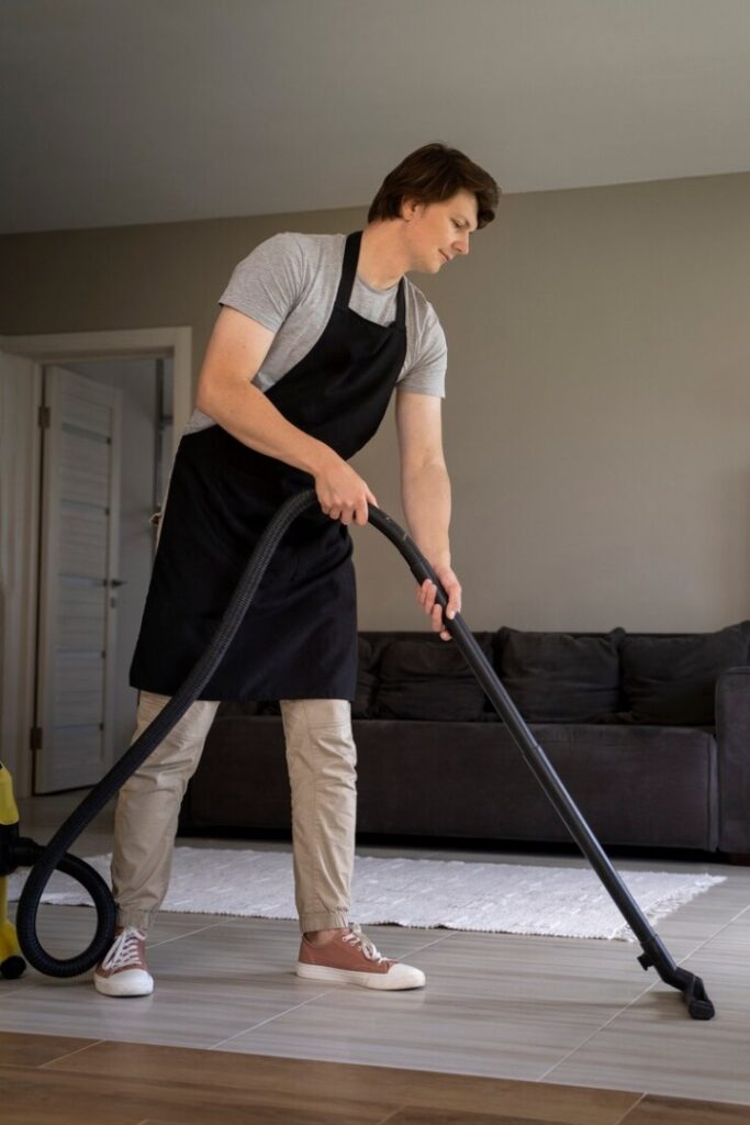 Carpet cleaning service removing dirt and stains in Plainfield IL.