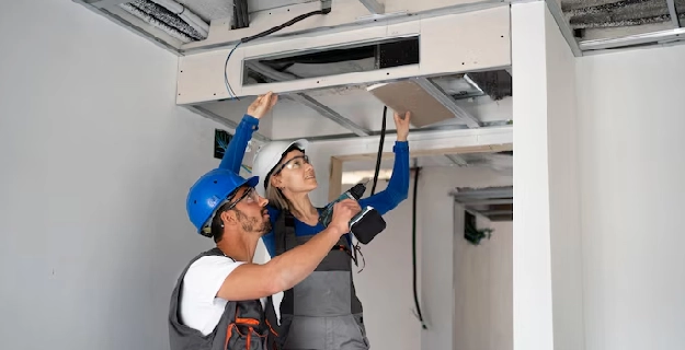 Certified HVAC Technicians at Work