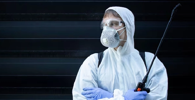 Inside View of HVAC System Cleaning
